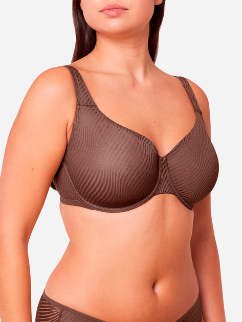 Biustonosz damski z fiszbinami Triumph 10215944 85F Cocoa (7611358392827) - obraz 3