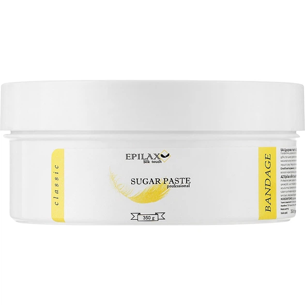 Паста для шугарінга Bandage Silk Touch Epilax, 350 г - Фото 1 Паста для шугарінга Bandage Silk Touch Epilax, 350 г - зображення 1