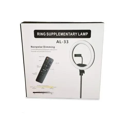 Кольцевая LED лампа 33см 25W с держателем для телефона и Штатив 135см набор блогера кольцевой свет Ring Light - изображение 12