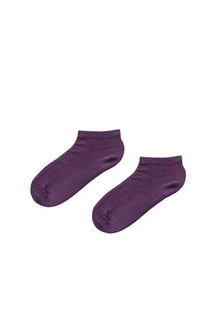 Шкарпетки короткі фіолетові безшовні ORGANIC cotton JILL ANTONY 35-37 арт. 31025 - Фото 1 Шкарпетки короткі фіолетові безшовні ORGANIC cotton JILL ANTONY 35-37 арт. 31025 - зображення 1