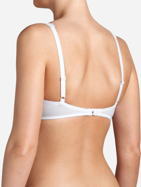 Biustonosz damski z fiszbinami z koronką Triumph 10166798 95D Biały (7613109342082) - obraz 4