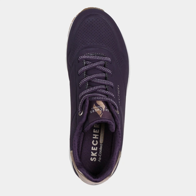 Женские кроссовки Skechers 155196 DKPR 42 (12US) 29 см Фиолетовые (197976356917) - изображение 4