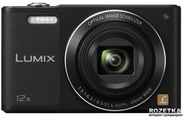 Фотоапарат Panasonic Lumix DMC-SZ10EE Black (DMC-SZ10EE-K) + карта