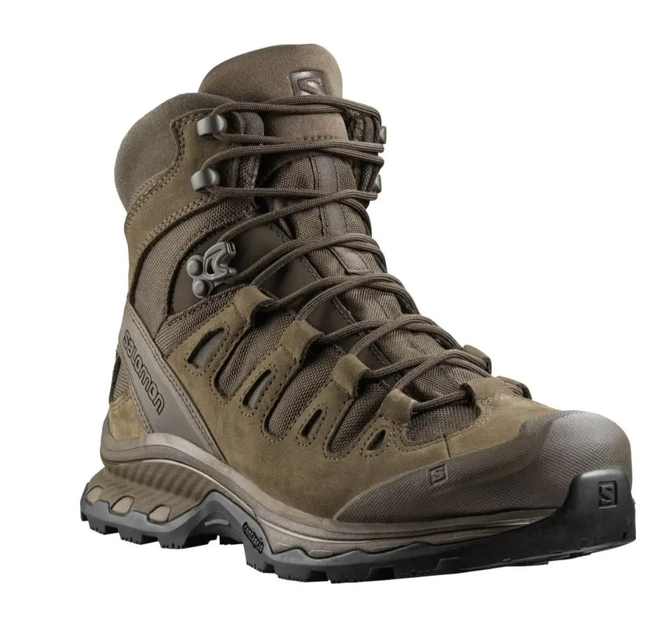 Черевики тактичні Salomon Quest 4D GTX Forces 2 Коричневые Brown, розмір 40 - зображення 1