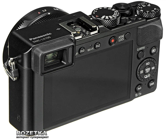 Фотоаппарат Panasonic Lumix DMC-LX100 Black (DMC-LX100EEK