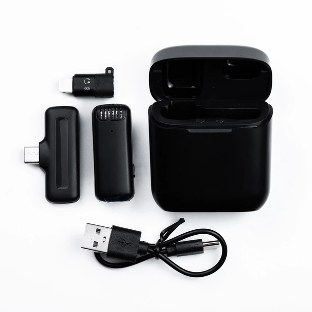 Микрофон петличный беспроводной K9PROFI bluetooth усилитель звука для телефона петличка для блогера на одежду профессиональная в кейсе микрофон 1 шт - изображение 13