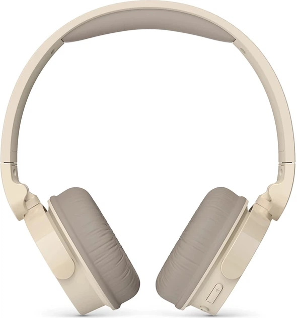 Навушники On-ear Philips TAH3209 BT 5.3 Wireless Mic Beige - зображення 10