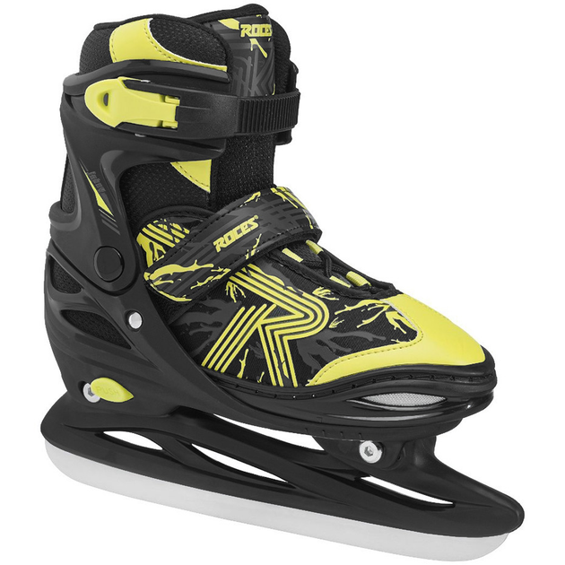 Ковзани Roces Jokey Ice 3.0 для хлопчиків 450707 02 Black/Lime (8020187908120) - зображення 1