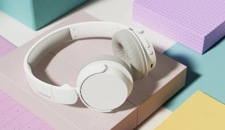Навушники On-ear Philips TAH3209 BT 5.3 Wireless Mic White - зображення 6