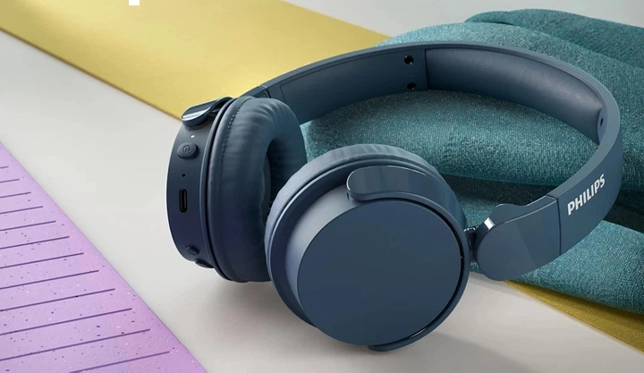 Słuchawki Philips TAH4209 BT 5.3 Wireless On-ear Mic Blue (4895229139756) - obraz 7