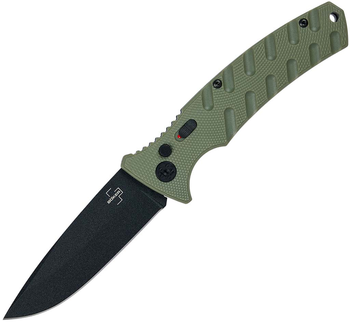 Ніж Boker Plus Large Strike Grivory Green - зображення 1