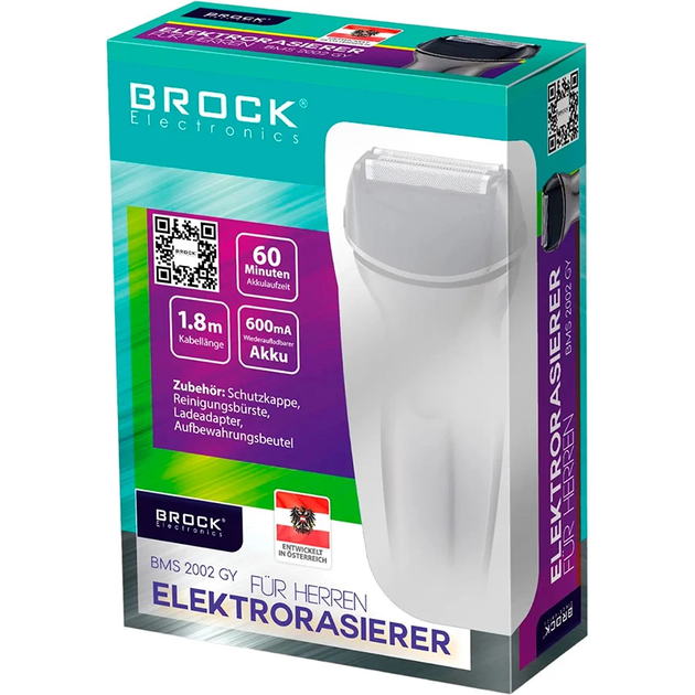 Бритва BROCK BMS 2002 GY - Фото 2 Бритва BROCK BMS 2002 GY - изображение 2