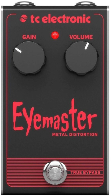 Efekt gitarowy TC Electronic Eyemaster Metal Distortion (34000144) - obraz 1