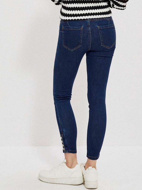 Jeansy skinny damskie Moodo Z-JE-3909 XXL Granatowe (5904152346021) - obraz 2