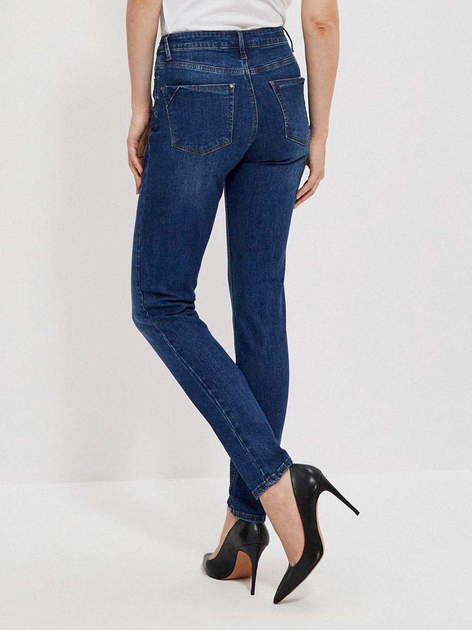 Jeansy skinny damskie z przetarciami Moodo Z-JE-3914 38 Granatowe (5904152346397) - obraz 2