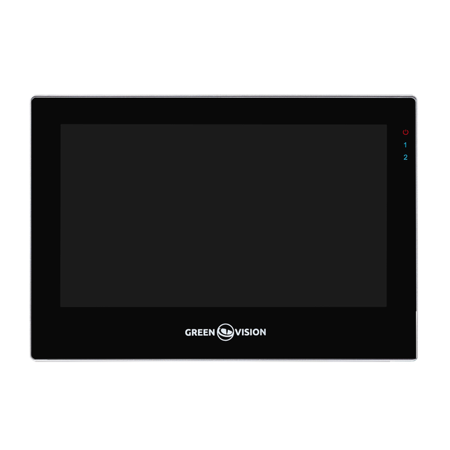 Цветной Wi-Fi AHD видеодомофон GV-060-AHD-M-VD7SD Black - Фото 1 Цветной Wi-Fi AHD видеодомофон GV-060-AHD-M-VD7SD Black - изображение 1