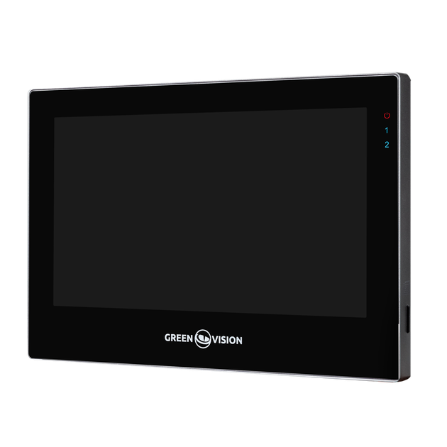 Цветной Wi-Fi AHD видеодомофон GV-060-AHD-M-VD7SD Black - Фото 2 Цветной Wi-Fi AHD видеодомофон GV-060-AHD-M-VD7SD Black - изображение 2