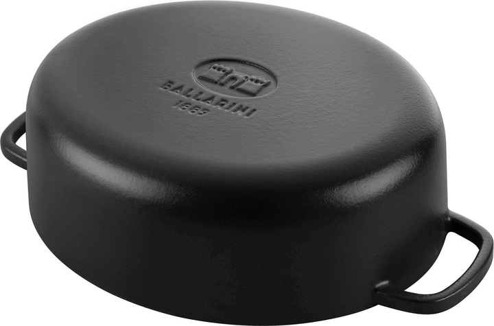 Garnek Ballarini Bellamonte żeliwny owalny Czarny 6.5 l (4062297005287) - obraz 4