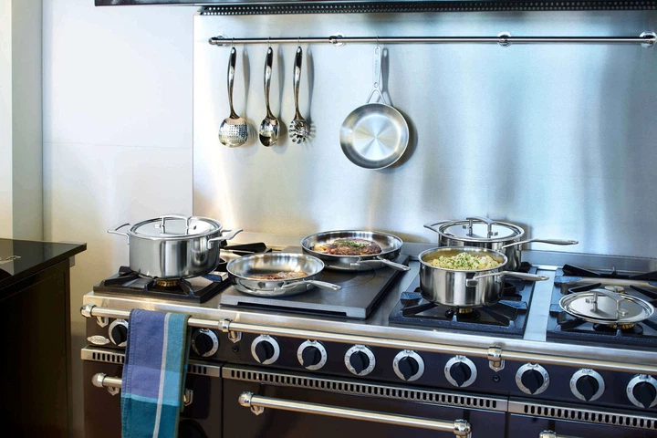 Каструля Demeyere Industry 5 з кришкою з нержавіючої сталі 2.2 л (5412191483183) - зображення 3