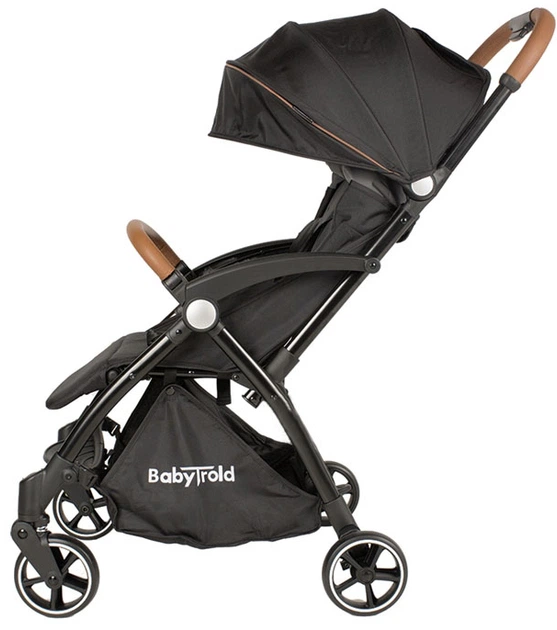 Коляска прогулянкова BabyTrold Skagen Чорна (5704211723615) - зображення 3