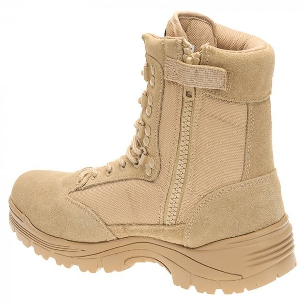 Ботинки 44р Песочные MIL-TEC TACTICAL BOOT M.YKK ZIPPER 44р KHAKI (12822104-44) - изображение 2