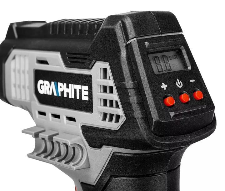 Kompresor powietrza Graphite akumulatorowy Energy+ 18 V 58G041 (5907558480085) - obraz 5