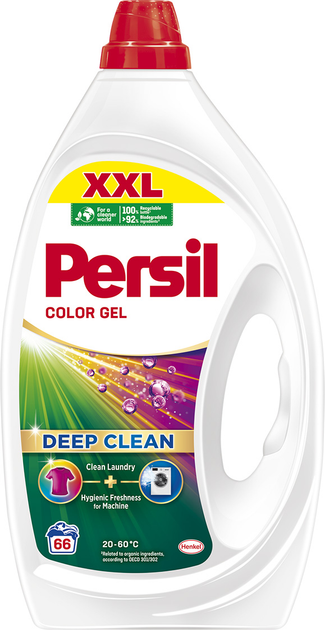 Гель для прання Persil Color Gel Deep Clean 66 циклів прання 2.97 л (9000101599091) - зображення 1