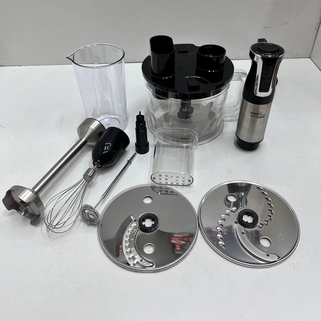 ぽん Багатофункціональний блендер Zepline 7в1 ZP-797 1500W Чорний