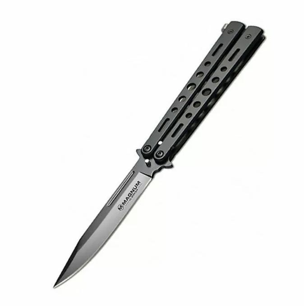 Ніж класичний Boker Magnum Balisong Black 06EX402 - зображення 1