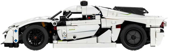 Конструктор LEGO Technic: Білий гіперкар Koenigsegg Jesko Absolut 801 елемент (42184) - зображення 3