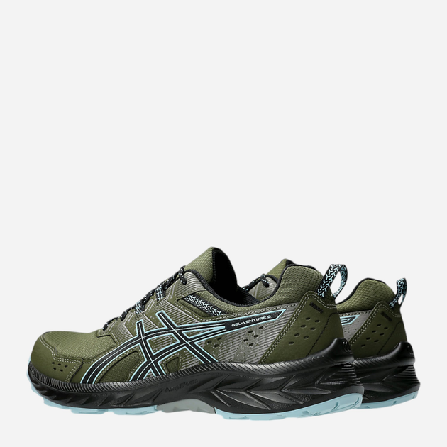 Buty do biegania męskie ASICS Gel-Venture 9 1011B486-302 44.5 (10.5US) 28.2 cm Ciemnozielony/Niebieski (4550457874823) - obraz 3