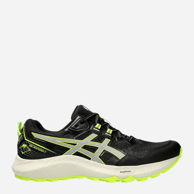 Чоловічі кросівки для бігу ASICS 1011B595-004 40.5 (7.5US) 25.5 см Чорний/Салатовий (4550457751339) - зображення 1