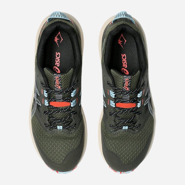 Чоловічі кросівки для бігу ASICS Trabuco Terra 2 1011B607-300 44 (10US) 28 см Темно-зелені (4550457889186) - зображення 5