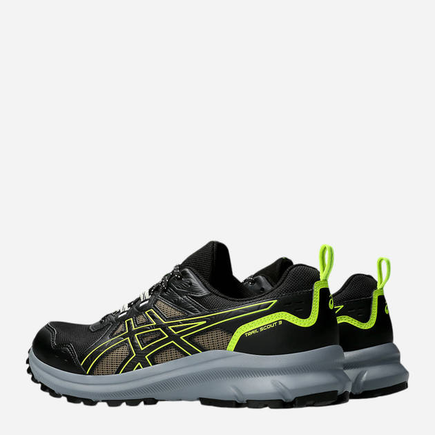 Buty do biegania męskie ASICS Trail Scout 3 1011B700-004 42.5 (9US) 27 cm Czarny/Żółty (4550457872614) - obraz 3