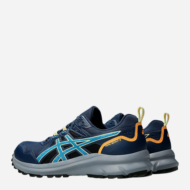 Чоловічі кросівки для бігу ASICS Trail Scout 3 1011B700-402 44.5 (10.5US) 28.2 см Сині (4550457899642) - зображення 3