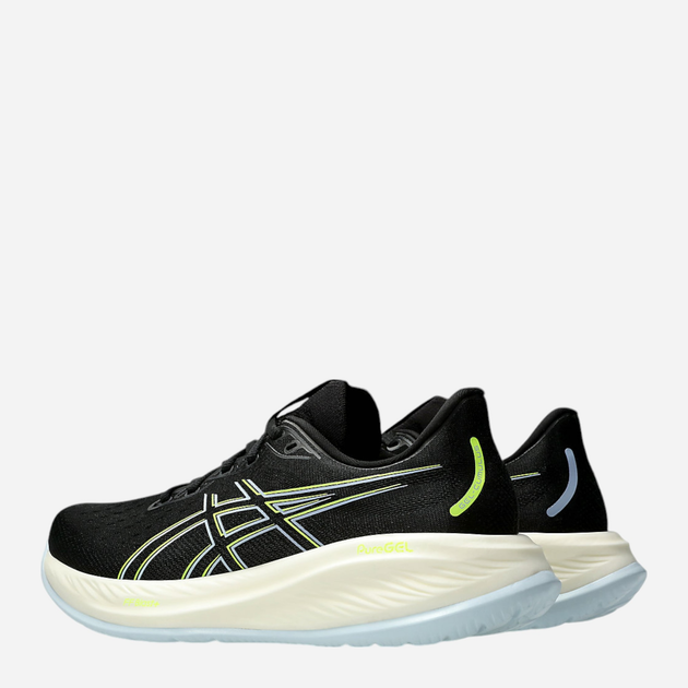Чоловічі кросівки для бігу ASICS Gel-Cumulus 26 1011B792-006 45 (11US) 28.5 см Чорний/Жовтий (4550457745536) - зображення 3