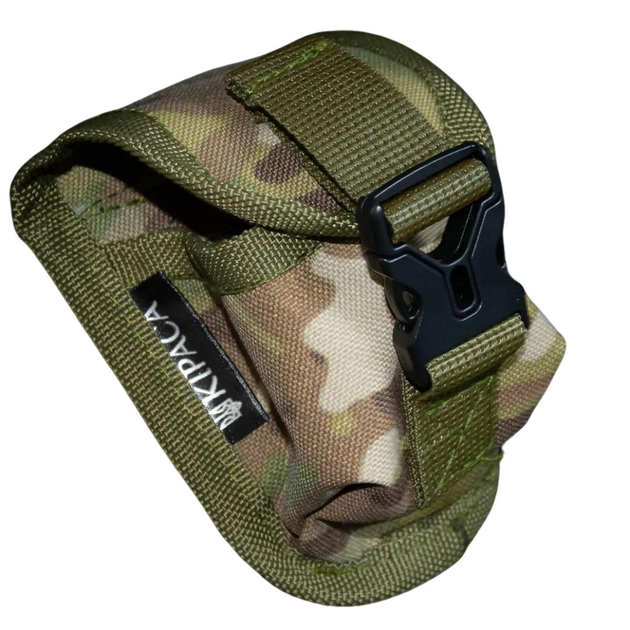 Тактический подсумок под гранату с быстрым сбросом Kirasa KI255 Cordura Multicam - изображение 2