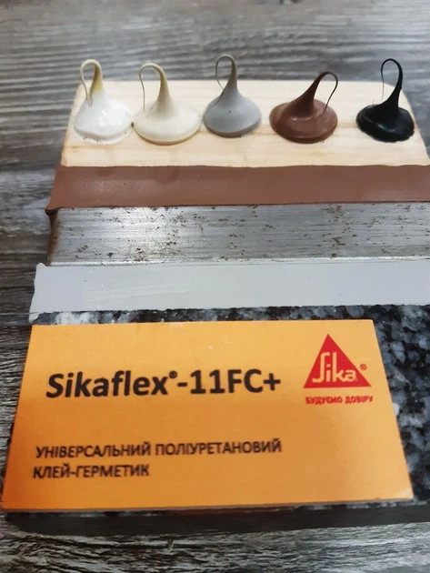 Клей-герметик полиуретановый Sikaflex-11 FC 600 мл черный - изображение 3