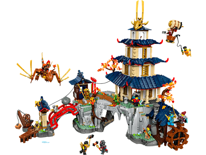 Конструктор LEGO Ninjago: Турнірне місто з храмом 1650 елементів (71814) - зображення 2