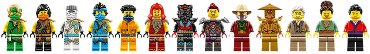 Конструктор LEGO Ninjago: Турнірне місто з храмом 1650 елементів (71814) - зображення 7