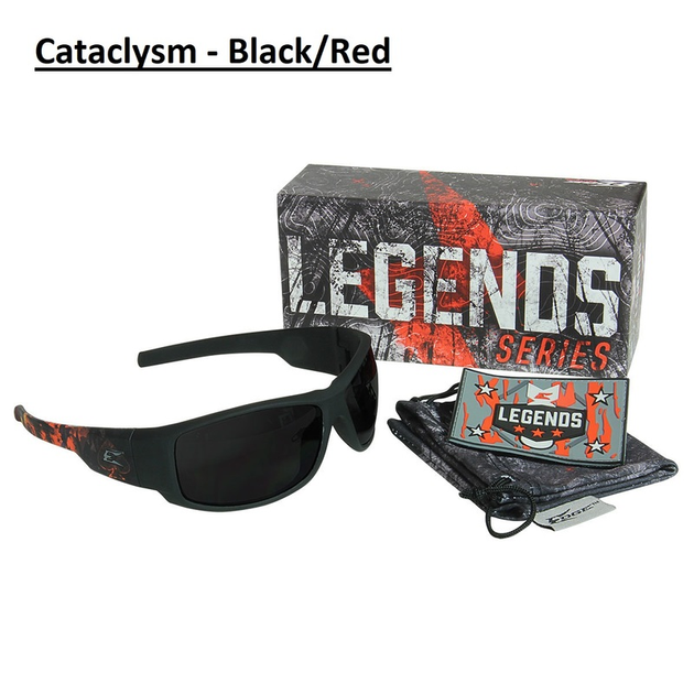 Балістичні окуляри Edge Legends Ballistic Sunglasses w/Vapor Shield Anti-Fog Coating HL616 Cataclysm - зображення 1