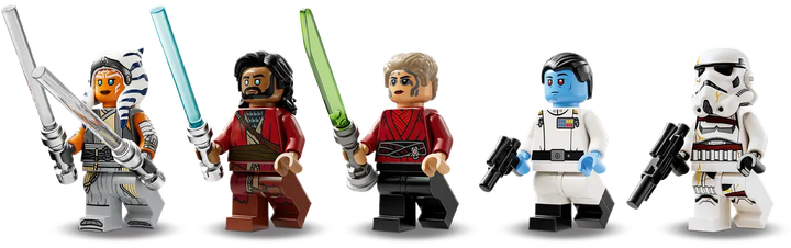 Zestaw klocków LEGO Star Wars: Pojedynek Ahsoki Tano na Peridei 382 elementy (75385) - obraz 3