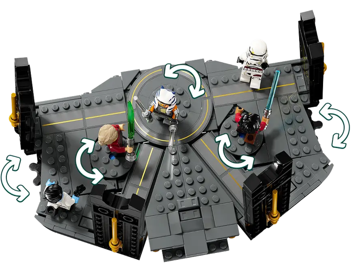 Zestaw klocków LEGO Star Wars: Pojedynek Ahsoki Tano na Peridei 382 elementy (75385) - obraz 4