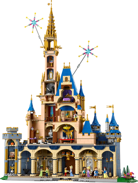 Zestaw klocków LEGO Disney: Zamek Disneya 4837 elementów (43222) - obraz 4