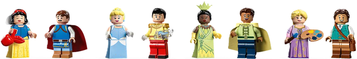 Zestaw klocków LEGO Disney: Zamek Disneya 4837 elementów (43222) - obraz 5