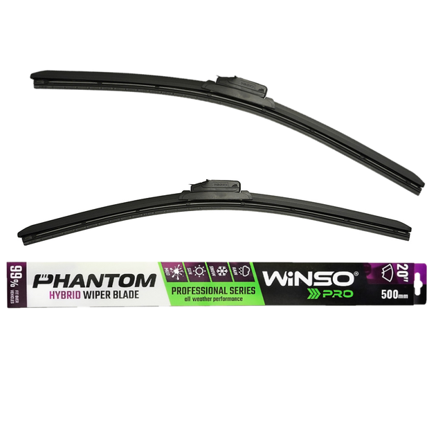 Гибридные щетки стеклоочистителя SKODA Roomster 2006-2013 Winso PRO ...