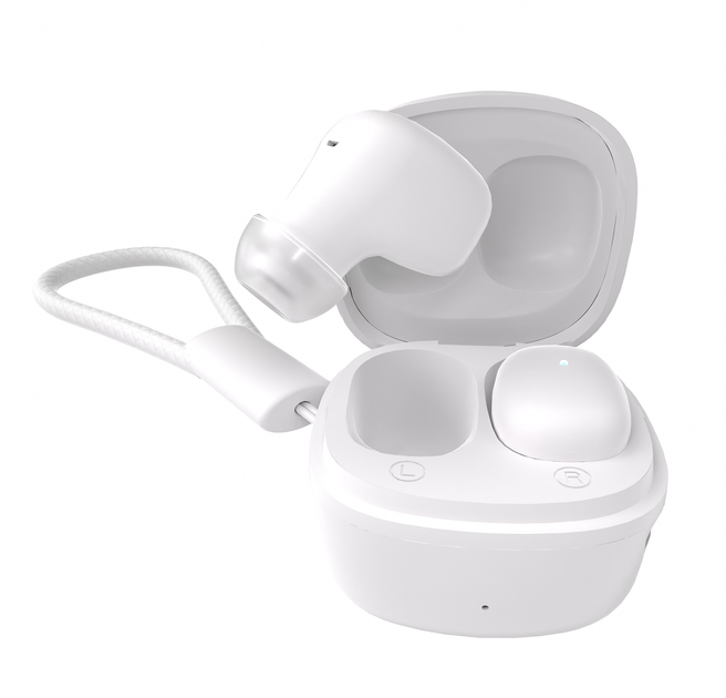 Наушники TWS Ergo BS-530 Twins Nano 2 White - изображение 5