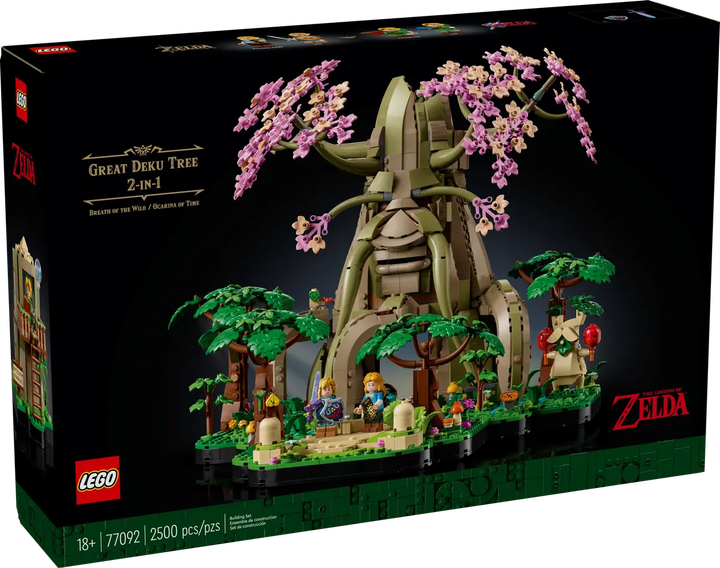 Zestaw klocków LEGO Nintendo: Great Deku Tree 2 w 1 2500 elementów (77092) - obraz 1