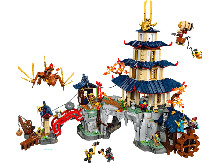 オーダー用 Конструктор LEGO Ninjago: Турнирный город с храмом 1650 элементов