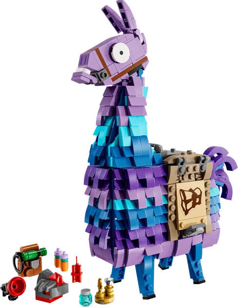 Конструктор LEGO Fortnite: Лама Запасов 691 элемент (77071) - Фото 2 Конструктор LEGO Fortnite: Лама Запасов 691 элемент (77071) - изображение 2